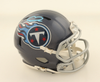 Calvin Ridley Signed Titans Speed Mini Helmet (Beckett) at PristineAuction.com