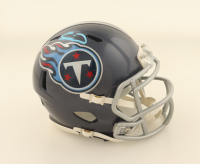 Calvin Ridley Signed Titans Speed Mini Helmet (Beckett) at PristineAuction.com