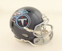 Calvin Ridley Signed Titans Speed Mini Helmet (Beckett) at PristineAuction.com