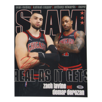 DeMar DeRozan & Zach LaVine Signed Bulls 11x14 Photo (PSA) at PristineAuction.com