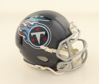 Calvin Ridley Signed Titans Speed Mini Helmet (Beckett) at PristineAuction.com