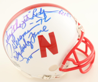 Johnny Rodgers Signed Nebraska Cornhuskers Mini Helmet Inscribed "Heisman 72" & College Hall Of Fame 2000" (AIV) at PristineAuction.com