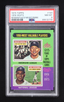 Mickey Mantle / Don Newcombe 1975 Topps #194 MVP (PSA 8) at PristineAuction.com