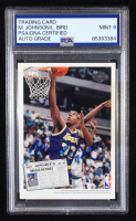 Magic Johnson / Larry Bird Signed 1992-93 Upper Deck #SP1 Magic Johnson / Larry Bird (PSA | Auto 9) at PristineAuction.com