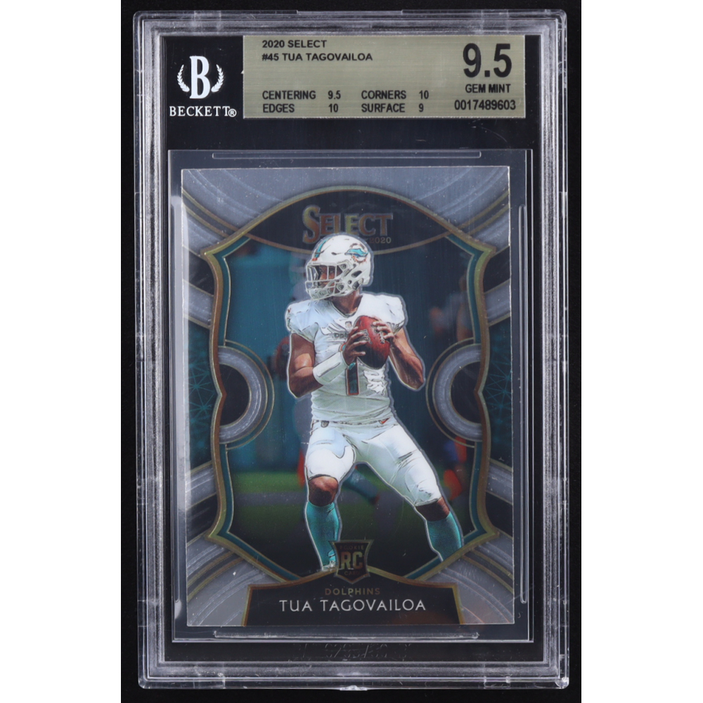 Tua Tagovailoa 2020 Select #45 RC (BGS 9.5) at PristineAuction.com