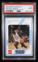 Michael Jordan 1989-90 North Carolina Collegiate Collection #17 (PSA 9) at PristineAuction.com