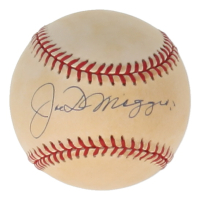 Joe DiMaggio Signed OAL Baseball (PSA) at PristineAuction.com