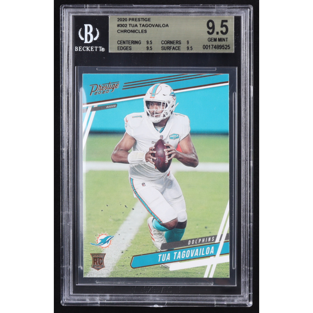 Tua Tagovailoa 2020 Prestige #302 RC (BGS 9.5) at PristineAuction.com
