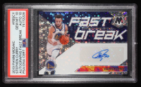 Stephen Curry 2019-20 Panini Mosaic Autographs Fast Break #24 (PSA 10 | Auto 10) at PristineAuction.com