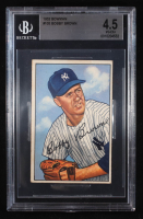 Bobby Brown 1952 Bowman #105 (BGS 4.5) at PristineAuction.com