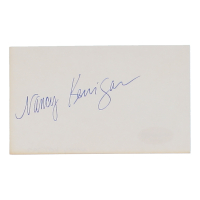 Nancy Kerrigan Signed Index Card (ACOA) at PristineAuction.com