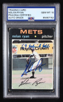 Nolan Ryan Signed 1971 Topps #513 " '69 Miracle Mets" (PSA | Auto 10) at PristineAuction.com