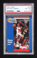 Michael Jordan 1991-92 Fleer #220 LL (PSA 8) at PristineAuction.com