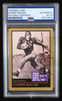 Sammy Baugh Signed 1991 ENOR Pro Football HOF #7 (PSA Authentic) at PristineAuction.com