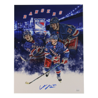 Adam Fox Signed Rangers 11x14 Photo (JSA) at PristineAuction.com