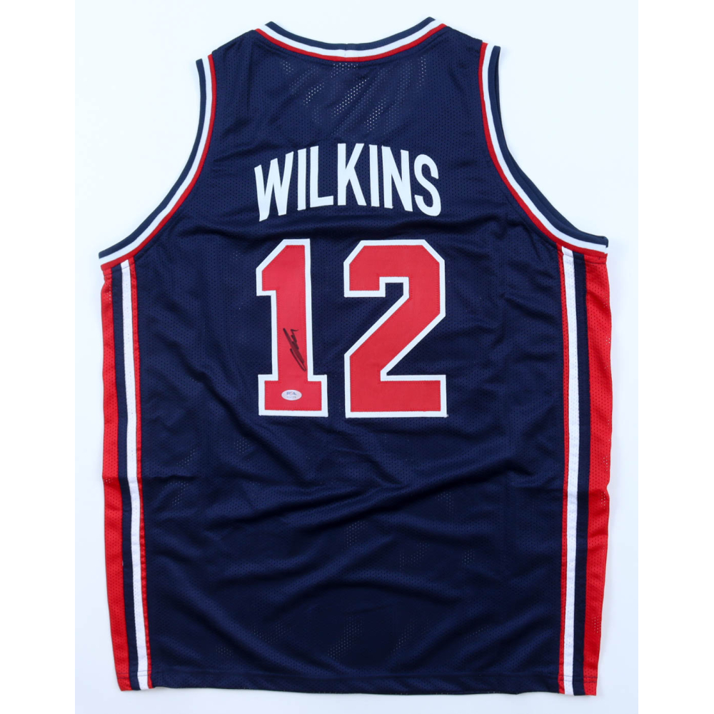 Dominique Wilkins Signed Jersey (PSA) at PristineAuction.com
