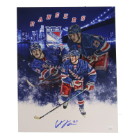 Adam Fox Signed Rangers 11x14 Photo (JSA) at PristineAuction.com