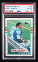 Barry Sanders 1989 Topps Traded #83T RC (PSA 8) at PristineAuction.com