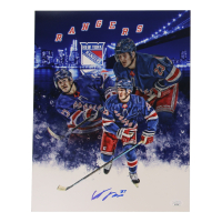 Adam Fox Signed Rangers 11x14 Photo (JSA) at PristineAuction.com