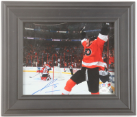 James Van Riemsdyk Signed Flyers 12x14 Custom Framed Photo Display (PSA & JSA) at PristineAuction.com