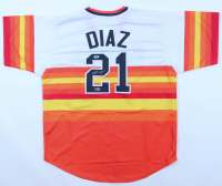 Yainer Diaz Signed Jersey (PSA & TriStar) at PristineAuction.com
