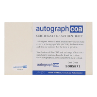 Billie Jean King Signed Index Card (ACOA) at PristineAuction.com