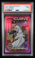 Paul Skenes 2024 Topps Pro Debut Fuchsia Foil #PD140 RC #189/199 (PSA 9) at PristineAuction.com