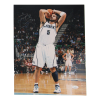 Carlos Boozer Signed Jazz 11x14 Photo (JSA) at PristineAuction.com