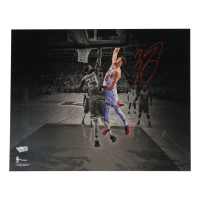 Zach LaVine Signed Bulls 11x14 Photo (Fanatics) at PristineAuction.com