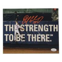 Endy Chavez Signed Mets 8x10 Photo (JSA) at PristineAuction.com