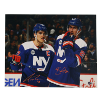 Anders Lee & Brock Nelson Signed Islanders 16x20 Photo (Beckett) at PristineAuction.com