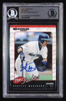 Ichiro Suzuki Signed 2001 Donruss Rookies #R104 RC (BGS) at PristineAuction.com