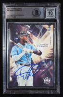 Wander Franco Signed 2022 Diamond Kings #95 RC (BGS | Auto 10) at PristineAuction.com