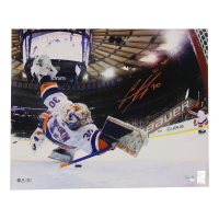 Ilya Sorokin Signed Islanders 16x20 Photo (Fanatics) at PristineAuction.com