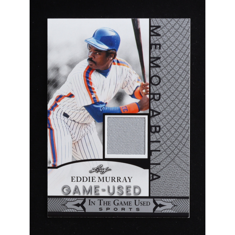 Eddie Murray 2024 Leaf ITG Used Sports Game-Used Memorabilia Silver #GUM42 at PristineAuction.com