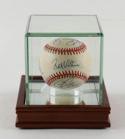 2000s Reds OML Baseball Signed by (6) with Ken Griffey Jr., Sean Casey, Steve Parris with Display Case (PSA) at PristineAuction.com