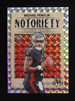 Michael Penix Jr. 2024 Panini Mosaic Notoriety Mosaic #20 RC at PristineAuction.com