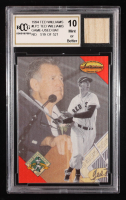 Ted Williams 1994 Ted Williams #LP2A with Game-Used Bat Piece (BCCG 10) at PristineAuction.com