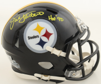 Jack Lambert Signed Steelers Speed Mini Helmet Inscribed "HOF '90" (Beckett) at PristineAuction.com