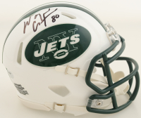 Wayne Chrebet Signed Jets Throwback Alternate Speed Mini Helmet (Schwartz) at PristineAuction.com