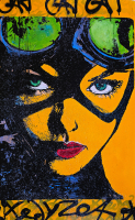 "Sunlit Scratch" 2025 18x29 Original Painting on Canvas by Tadas Zaicikas | TedyZet (Zaicikas) at PristineAuction.com