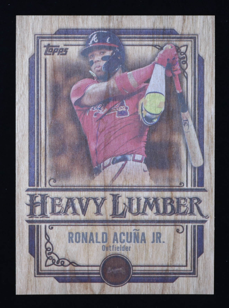 Ronald Acuna Jr. 2025 Topps Heavy Lumber #HL4