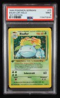 Venusaur HOLO R 1999 Pokemon Base 1st Edition German #15 (PSA 9) at PristineAuction.com