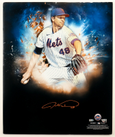 Jacob deGrom Signed Mets 20x24 Poster Board (Fanatics & MLB) at PristineAuction.com