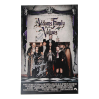 Christina Ricci, Christopher Lloyd & Christopher Hart Signed "The Addams Family Values" 11x17 Photo (JSA) at PristineAuction.com