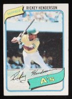 Rickey Henderson 1980 Topps #482 RC at PristineAuction.com