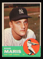 Roger Maris 1963 Topps #120 at PristineAuction.com