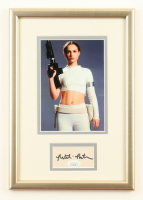 Natalie Portman Signed Cut "Star Wars" Custom Framed Photo Display (JSA) at PristineAuction.com