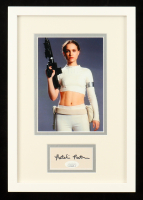 Natalie Portman Signed Cut "Star Wars" Custom Framed Photo Display (JSA) at PristineAuction.com