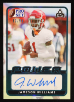 Jameson Williams 2021 Pro Set Power Autographs Teal #BAJW1 RC #63/99 at PristineAuction.com